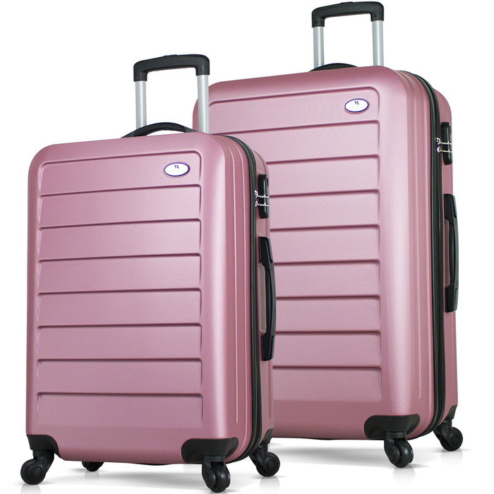 Zoozie Bags Juego de Maletas Oro Rosa (2 Piezas) Zoozie Bags Juego de Maletas Oro Rosa (2 Piezas)